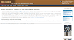 Desktop Screenshot of fbcradio.org