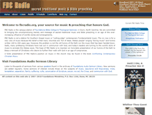 Tablet Screenshot of fbcradio.org